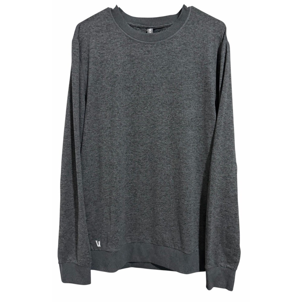 Vuori Ponto Performance Crew Charcoal Heather Men's Size XL